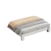 Cama Tatami de Madera Maciza Moderna Simple de 1,8 m Cama Grande Cama Doble de 1,5 m Marco de Cama de Alquiler Habitación de 1,2 m Individual de 1 m
