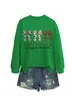 Fútbol es mi favorito Amazon Wish sitio independiente moda casual versátil sudadera para mujer