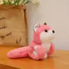 Juguete de Peluche Capibara Animal Juego de Lanzar Anillos con Tirador Trasero Tortuga Capibara Peluche que Abraza la Muñeca Rata de Agua Muñeca de Lanzar Anillos