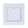 Tomada com interruptor multifuncional 13A branca para água quente a gás com USB e tomada de carregamento rápido