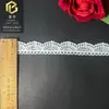 Encaje de bordado soluble en agua de seda de leche en stock, ribete de encaje de una sola cara para lencería hecha a mano DIY, vestidos de novia y accesorios Lolita