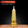 Torre Wenchang de Cobre de Siete Pisos, Nueve Pisos, Trece Pisos, Decoración de Escritorio para Oficina/Estudio, Adornos, Regalo, Venta al por Mayor