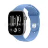 Adecuado para Apple Watch Iwatchs12 Correa de Silicona Oficial Nueva Correa de Silicona Monocromática Ultra4