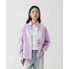 Diseño de Ropa de Mujer de Primavera Camisa de Algodón Puro Versátil Manga Larga Ajustada Camisa de Trabajo Estilo Coreano Abrigo Casual Simple Mujer