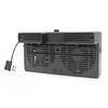Base de enfriamiento del host del ventilador de enfriamiento del interruptor, radiador del ventilador NS con cubierta posterior a prueba de polvo