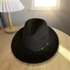 Chapéu Fedora Feminino de Lã com Blocos de Cor, Estilo Europeu e Americano para Primavera e Outono, Chapéu Jazz de Lã Personalizado em Jeans, Chapéu de Feltro Cavaleiro Estilo Retrô Britânico