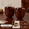 Conjunto de louças vintage de alto valor, pratos, travessas, tigelas de cerâmica, tigelas de arroz, louças de cerâmica para uso doméstico, presente de inauguração