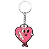 Série Médica Criativa Chaveiro Pingente de Borracha Macia em PVC DIY Chaveiro de Carro Pingente de Mochila Pequeno Presente