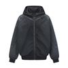 Sudadera con Capucha de Cardigan Tie-Dye Degradado Estilo Páramo para Hombre con Bordes Crudos Desgastados y Diseño Deconstruido Chaqueta Holgada