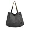 Bolso de Lona para Hombro y Mano Bolsa de Gran Capacidad Bolsa de Compras Bolso Ecológico Bolso de Lona para Mamá Saliendo a la Escuela