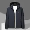 Chaqueta con Gorro Desmontable para Hombre Primavera y Otoño Chaqueta para Hombres de Mediana Edad Chaqueta de Papá 2023 Nueva Chaqueta Tiktok