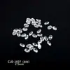 Accesorios para Uñas, Decoraciones de Circonita Desnudas, Strass Blancos Transparentes con Base Puntiaguda para Uñas, Decoraciones de Estrella para Uñas, Piezas Pequeñas de Purpurina
