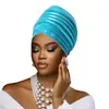 2024 Nuevo Estilo de Comercio Exterior Gorro Turbante Multicapa Exagerado Sombrero Africano Pañuelo para la Cabeza Sombrero