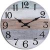 Transfronterizo 10 Relojes de Pared de Madera Simples Relojes Digitales Creativos de Tablero de Madera Reloj Silencioso de Pared para Sala de Estar, Dormitorio, Cocina Decoración