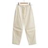 Pantalones cargo holgados de cintura estilo europeo y americano para mujer, recién llegados en primavera y otoño, pantalones de baile de pierna, pantalones casuales de moda, pantalones.