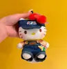Auténtico Peluche de Dibujos Animados Sanrio Hello Kitty Bolsa Decoración Colgante Llavero Colgante
