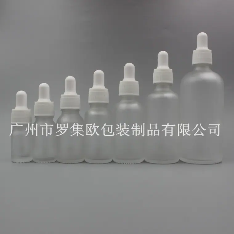 透明磨砂精油瓶 039