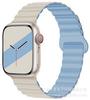 Adecuado para Apple Se Nuevo Bucle Magnético de Silicona de Doble Color Correa para Apple Watch 11ª Generación 10/987