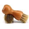 Cepillo de Madera de Haya con Cerdas de Jabalí Forma de Ajedrez Chino Cepillo de Calabaza Pulido Aceitado Cepillo de Limpieza para Quitar el Polvo Cepillo para Zapatos Cepillo para Ropa Cepillo de Limpieza Wenwan