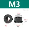 Tuercas de Plástico, Tuercas Hexagonales de Nylon, Tapas Protectoras, Cubiertas de Nylon, Tuercas de Brida de Nylon, Colección de Tapas para Tornillos