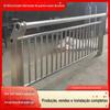 Tubo Composto de Aço Inoxidável Guarda-corpo de Proteção de Ponte Guarda-corpo de Isolamento para Engenharia de Túneis Guarda-corpo para Passarela Aérea Guarda-corpo Paisagístico para Margem de Rio Fabricante de Guarda-corpo