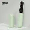 Peine alisador de pelo tipo cápsula, plancha de pelo de bolsillo, para alisar y rizar, apto para cabello húmedo y seco, tecnología de iones negativos, no daña el cabello, inalámbrico y portátil para uso doméstico, directo del fabricante