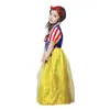 Fantasia infantil de palco para festival cosplay infantil fofa bonita Branca de Neve fantasia de apresentação
