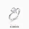 Anillo Hello Kitty para Mujer Diseño Lindo Moño de Amor Anillo Abierto como Regalo para Novia