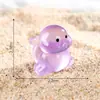Paisaje en miniatura superventas transfronterizo, linda foca pequeña que brilla en la oscuridad, decoración DIY, accesorio de bolsa sorpresa, adorno de escritorio mini