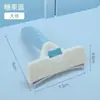 Peine para Mascotas, Cuchillo Curvo Grande para Quitar Pelo Muerto, Peine Adelgazador para Eliminar Pelo Suelto, Peine de Acero Inoxidable, Limpieza de Suministros para Mascotas