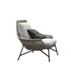 Conjunto de Mesa de Centro e Cadeiras de Rattan para Exterior Três Peças Pátio Jardim Ar Livre Varanda Lazer Corda Cadeira Sofá Individual