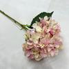 Flor artificial única tecido de polpa de papel hortênsia transfronteiriça quente hortênsia falsa flor de grampo material de flor flor de seda hortênsia falsa flor de casamento