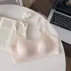 Calcinha body seamless estilo japonês para mulheres com pouco busto, realçadora e anti-flacidez, sutiã fino e sem costura, novo modelo popular