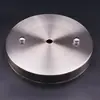 Placa de Teto Preta 150mm Borda Reta Base Redonda Base de Lustre Lustre de Sala de Jantar Luminária de Parede Luminárias Acessórios