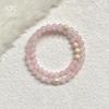Nova Pulseira de Contas de Pérola de Água Doce Estilo Chinês para Mulheres, Estilo Nacional Cool, Joia de Mão Sofisticada, Pulseira Rosa Fada de Alto Nível