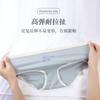 Novas cuecas japonesas de cor creme, algodão puro, cintura média, algodão puro, respirável, cor sólida, alta elasticidade, cuecas femininas