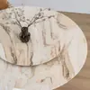 Decoraciones de pared de arenisca blanca y mármol para el vestíbulo, baldosas de suelo para villas personalizadas, cortes para mesas de comedor de sala de estar y paredes de fondo de baño