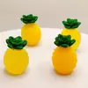 Accesorios de Resina de Fruta de Piña Estéreo Simulada Accesorios para Joyería DIY de Zanahoria Juguetes de Comida en Miniatura Adornos de Micro Paisaje