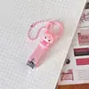 Nuevo Set de Cortaúñas de Gatito Lindo de Dibujos Animados para Niñas Herramientas de Manicura y Pedicura Tiras de Pulido y Lija Tijeras para Uñas
