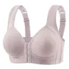 Sujetador Ajustable para Madres, Sujetador Push-Up y de Reúne para Mujeres, Estilo Chaleco para Mujeres de Mediana Edad y Mayores, Tallas Grandes, Ajustable para Madres