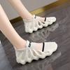 Zapatos de Pulpo para Mujer Primavera y Verano 2025 Nuevos Versátiles Malla Transpirable Ligeros Amortiguadores Deportivos Casuales Running Zapatos de Coco