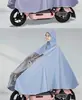 Nuevo Poncho de Lluvia para Ciclismo Madre e Hijo Doble Persona Impermeable Completo Transpirable Ampliado Engrosado Poncho de Lluvia para Doble Persona