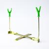 Suporte para vara de pesca metal suporte para pesca no gelo suporte para vara de pesca dobrável cabeça de vara de pesca de inverno acessórios de equipamento de pesca de inverno atacado