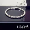 Pulsera de color de moda al por mayor pulsera simple de diamantes de imitación pulsera versión coreana de pulsera dulce fabricantes de joyería suministro directo