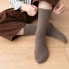 Calcetines de lana para hombre invierno calcetines de largo medio pantorrilla forrados de polar engrosados para hombre gruesos largos deportivos de lana cálidos medias de otoño e invierno