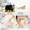 Palo de masaje de cuerno de buey para belleza facial, herramienta especializada para el área facial y ocular, palo de masaje de puntos de acupuntura universal para gua sha y acupresión