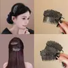 Peine de Lujo Estilo Espiga de Trigo Incrustado con Diamantes 2026, Peine de Inserción Antideslizante Elegante de Gama Alta, Nueva Herramienta de Peinado para Controlar el Cabello Suelto