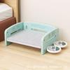 Garra canil inverno cão cama sofá pet cama de pelúcia cama de cachorro cama de cachorro pequeno fora do chão cão médio cama Four Seasons