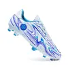 Zapatos de Fútbol de Tacos Largos para Niños de Talla Grande Transfronterizos para Hombre para Exteriores para Estudiantes de Primaria y Secundaria Zapatos de Entrenamiento para Césped Zapatos de Competición para Estudiantes de Primaria y Secundaria
