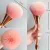 Brocha de Maquillaje con Mango de Reloj de Arena Grande, Brocha con Cerdas Suaves para Polvo Suelto, Polvo Fijador, Rubor